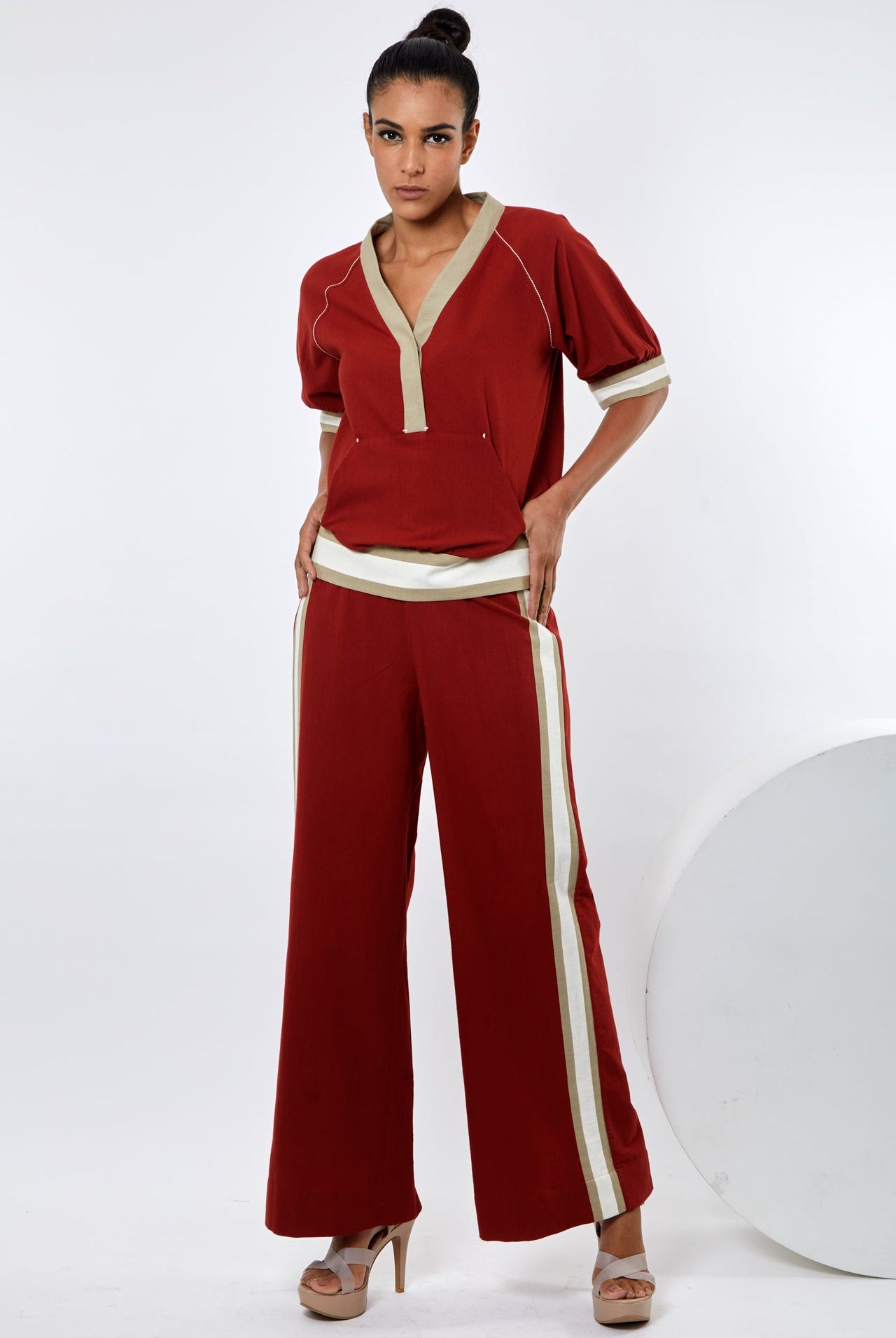 Baku - Runner Top And Pant Set Of 2 - CiceroniCo-ord SetMadder Much