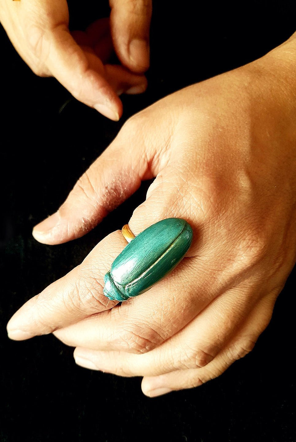 Beetle Ring - CiceroniRingsAranya Earthcraft