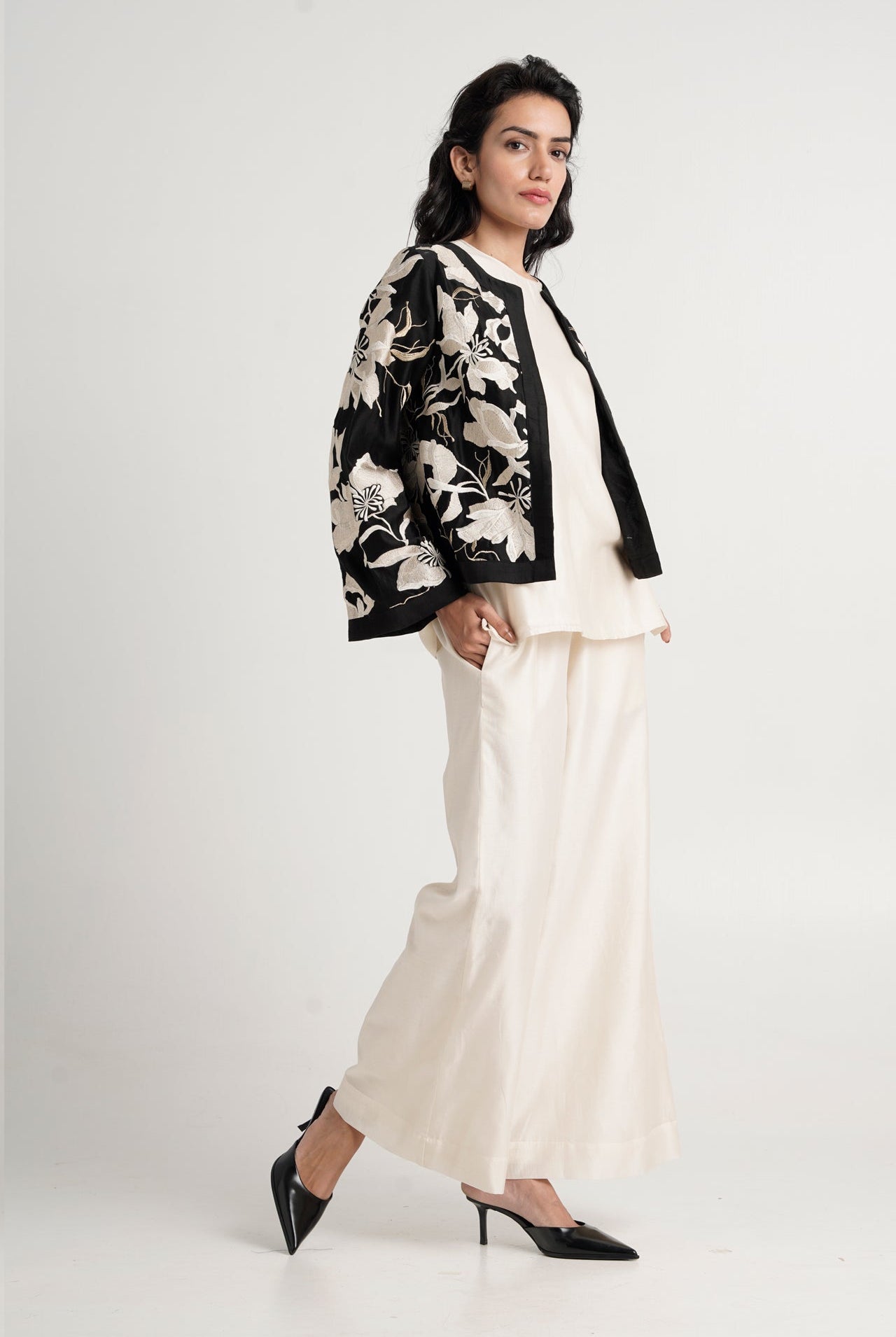 Betty - Twilight Monochrome Shrug Co-ord Set of 3 - CiceroniCo-ord SetMadder Much