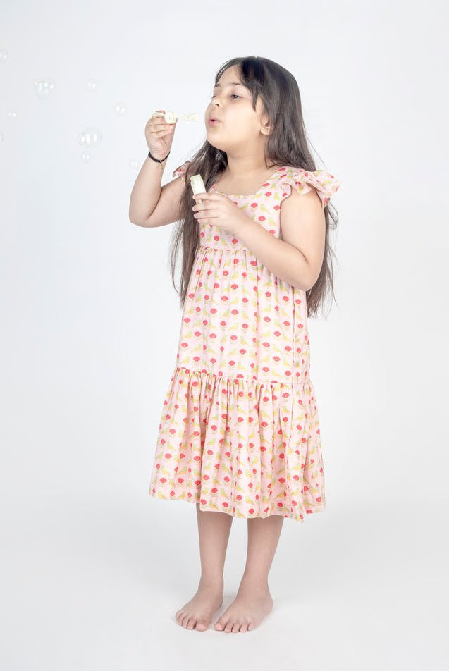 Bird Printed Tier Dress - CiceroniDressesMr. Brat