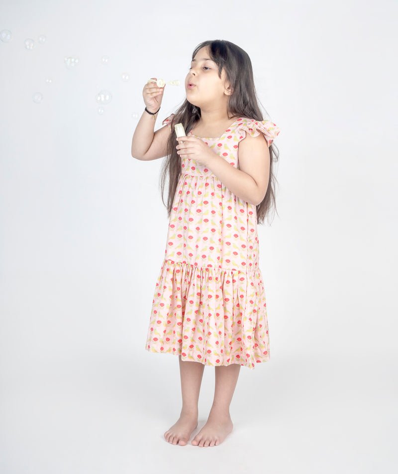 Bird Printed Tier Dress - CiceroniDressesMr. Brat