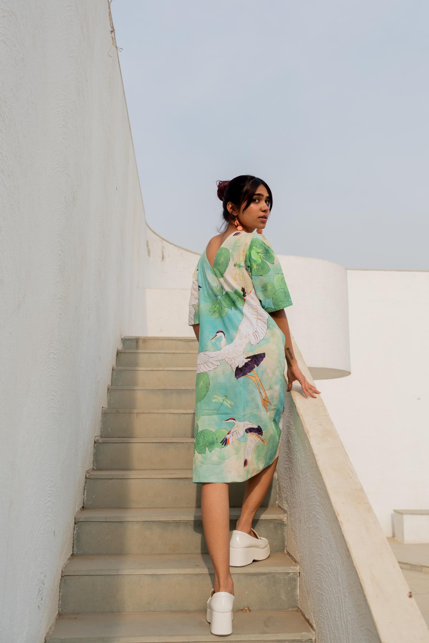 Birds Eye View Dress - CiceroniDressesSilai Studio