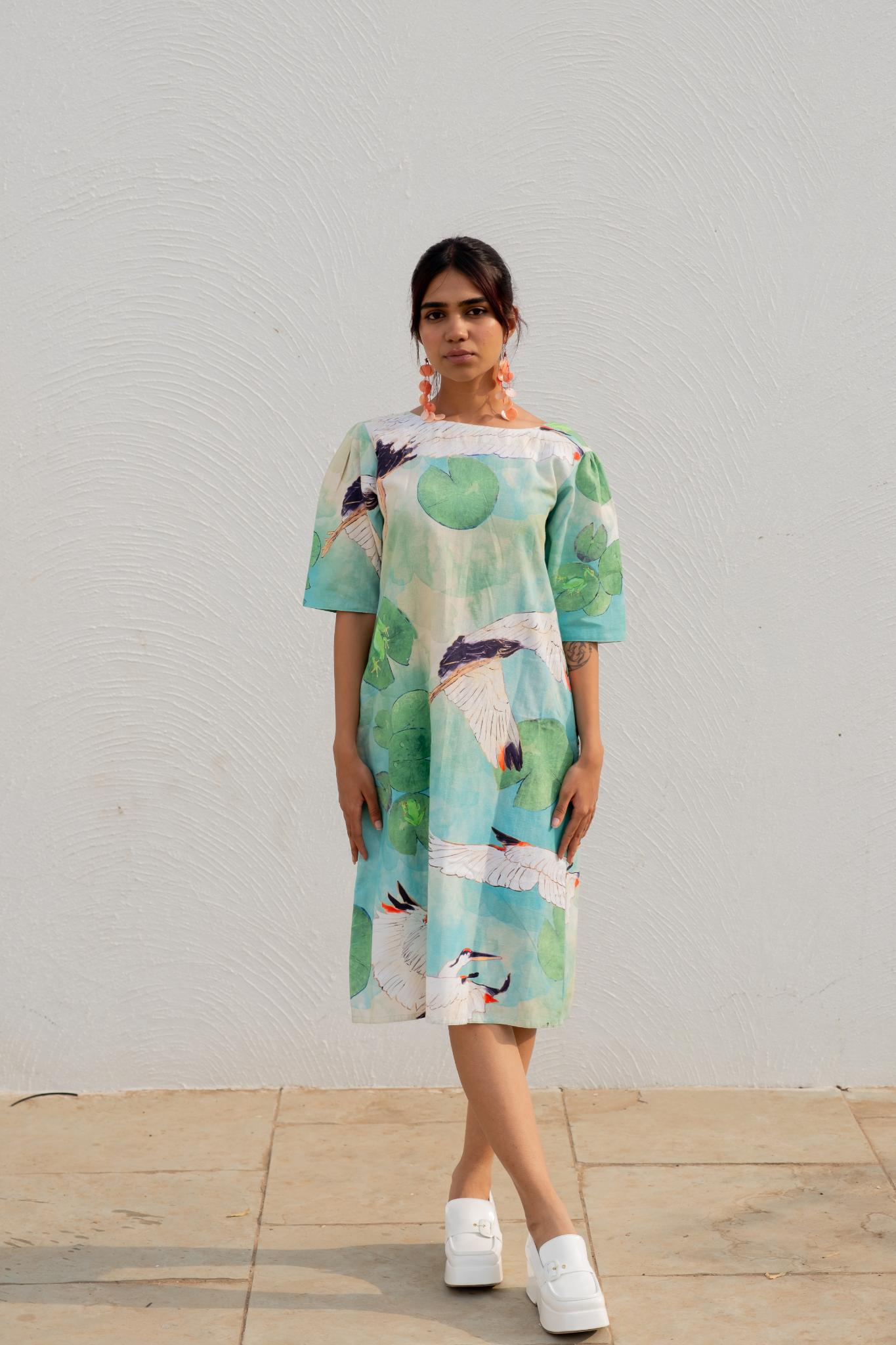 Birds Eye View Dress - CiceroniDressesSilai Studio