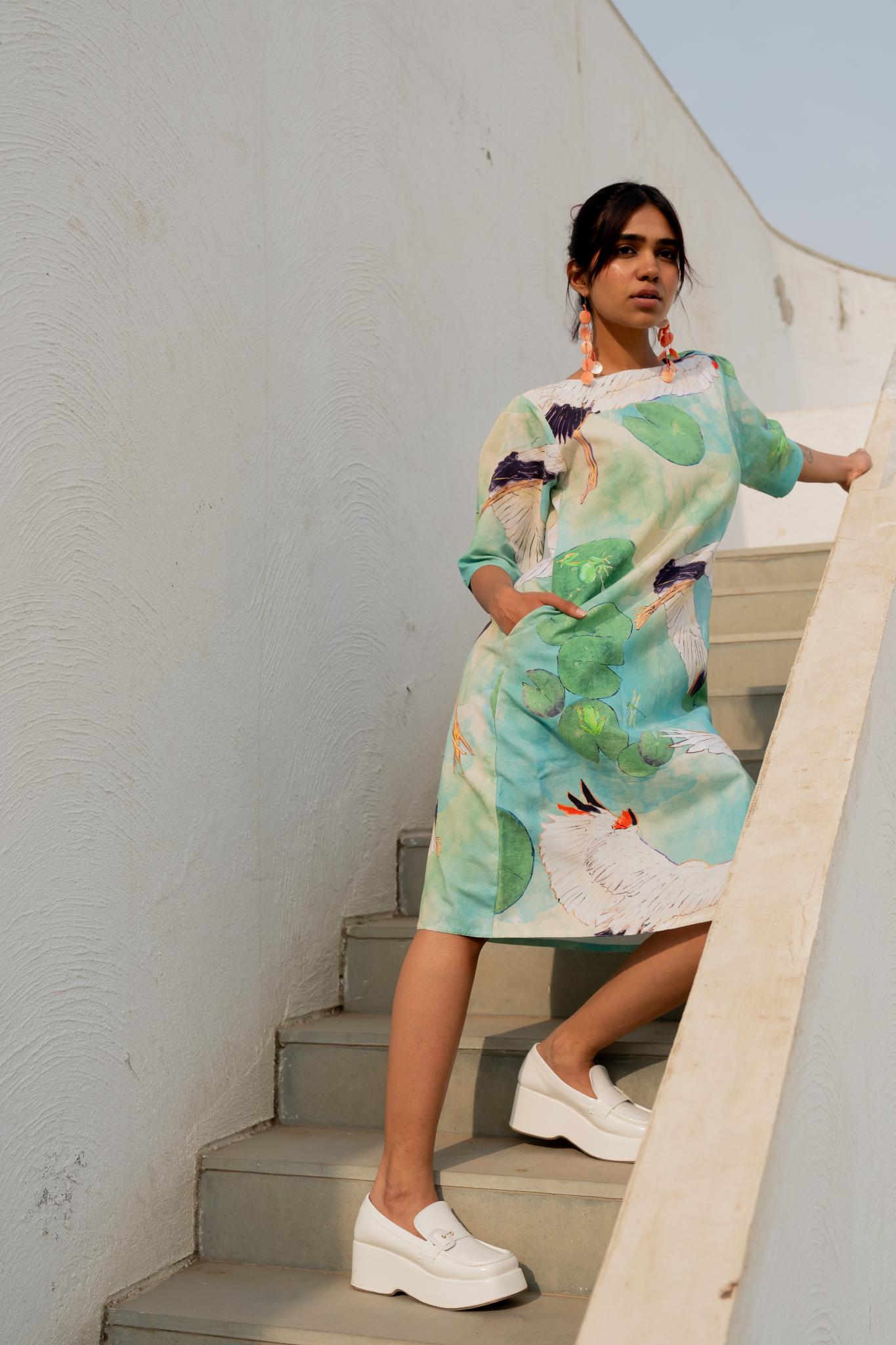 Birds Eye View Dress - CiceroniDressesSilai Studio