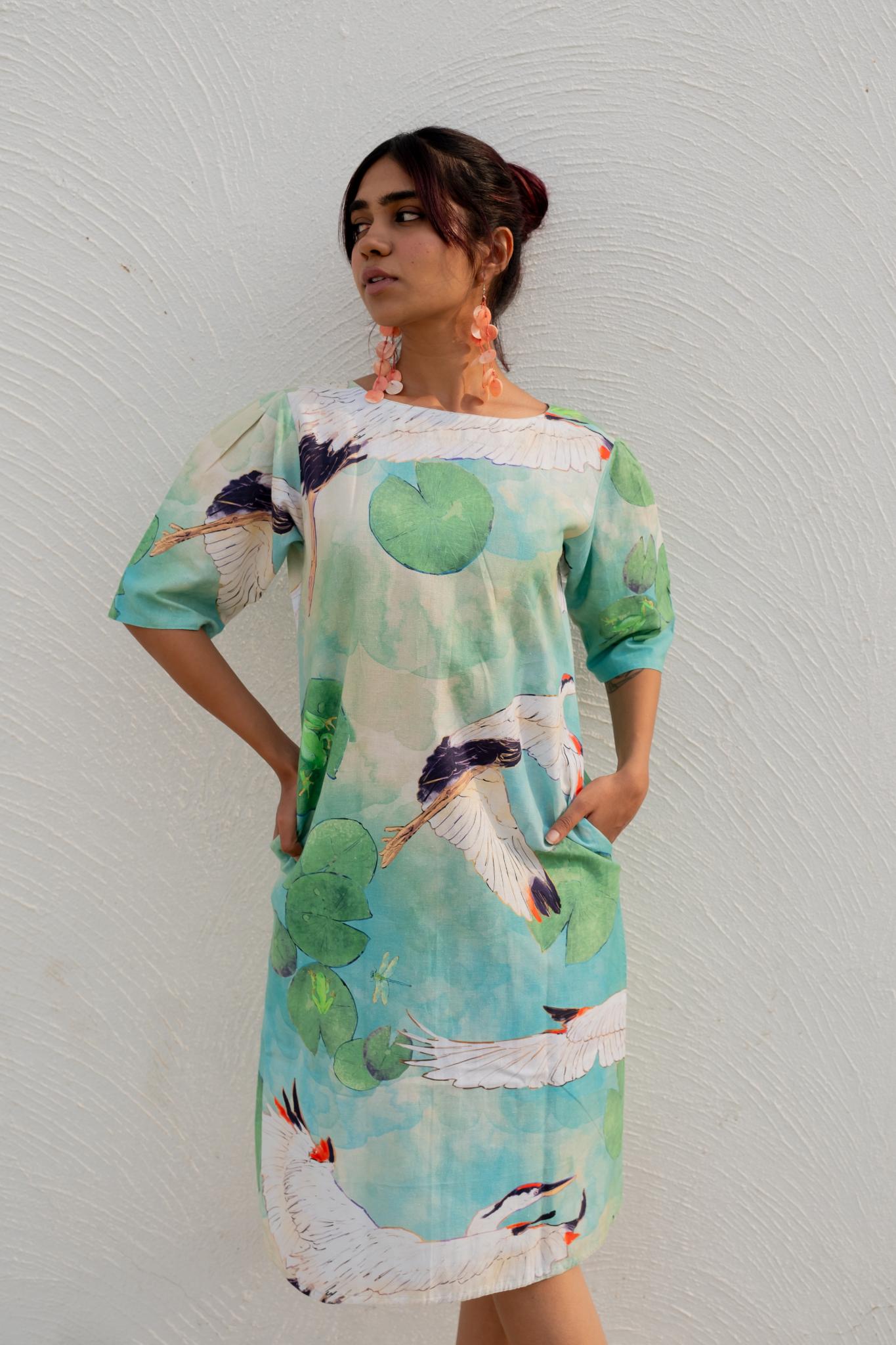 Birds Eye View Dress - CiceroniDressesSilai Studio