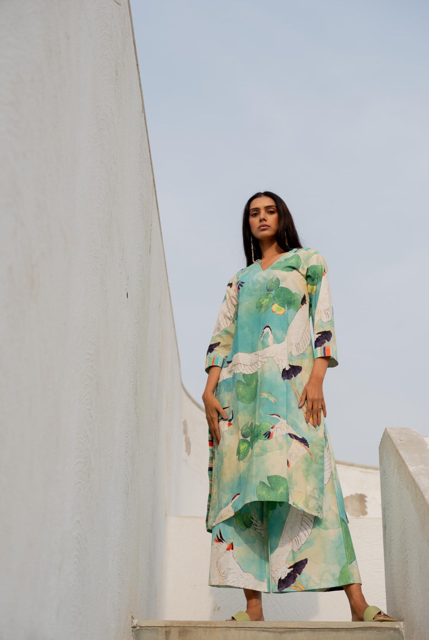 Birds Eye View Kurta Set - CiceroniKurta SetSilai Studio