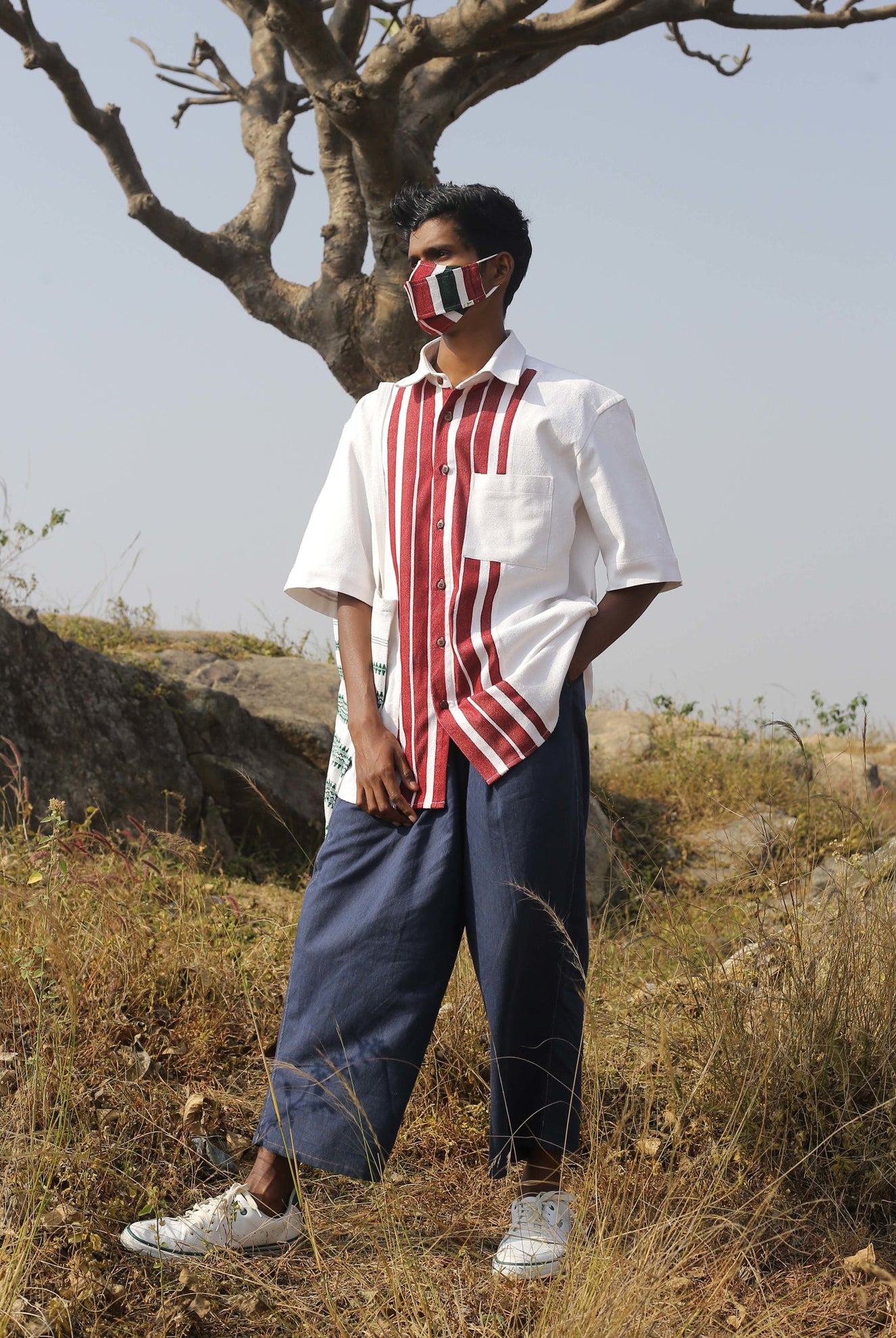 Biru unisex half sleeved shirt - CiceroniJohargram