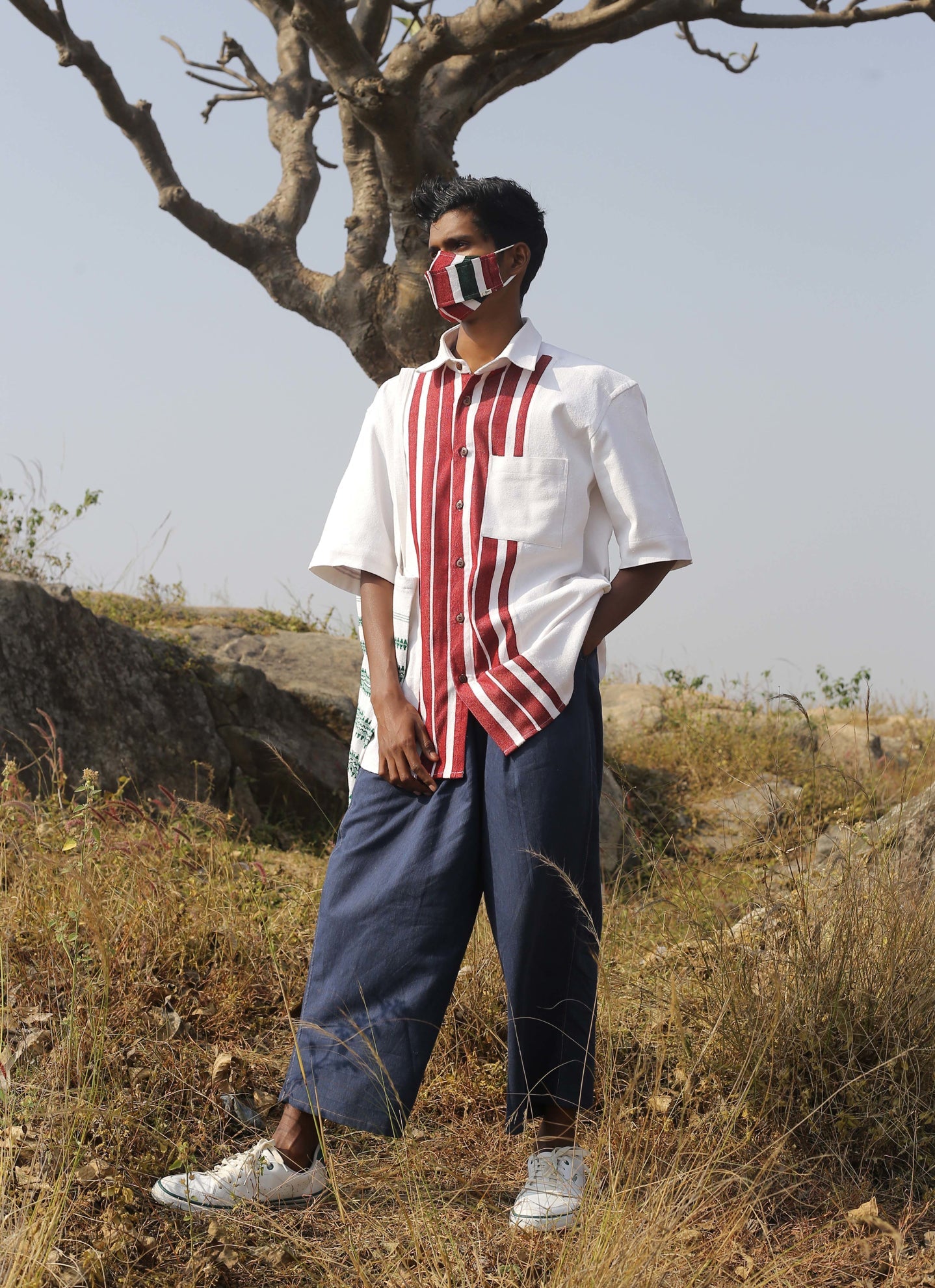 Biru unisex half sleeved shirt - CiceroniJohargram