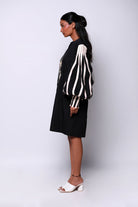 Black Durian Hexad Dress - CiceroniDressesEkastories