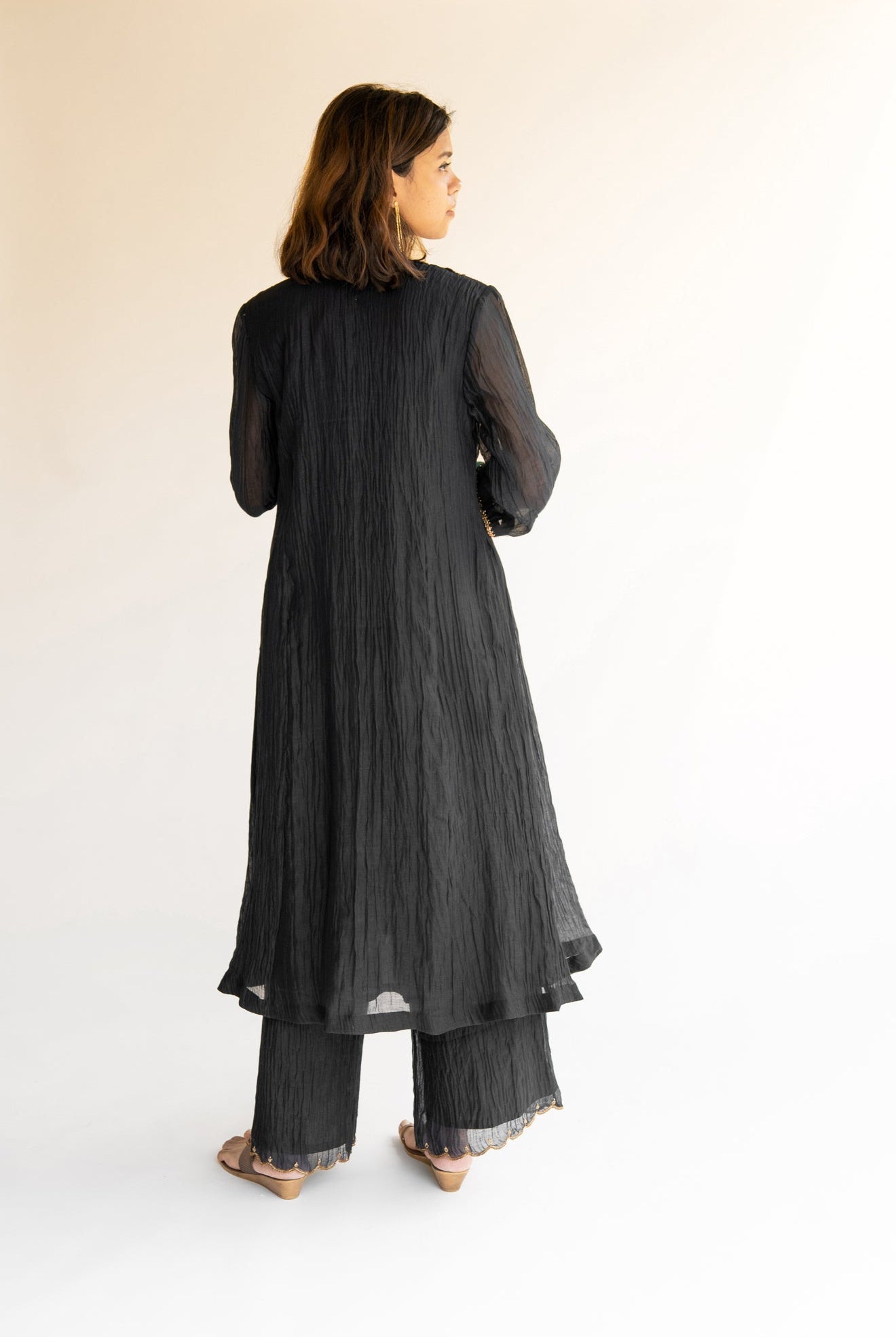 Black Firdaus Abho Set - CiceroniNirjara