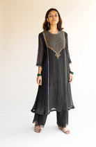 Black Firdaus Abho Set - CiceroniNirjara