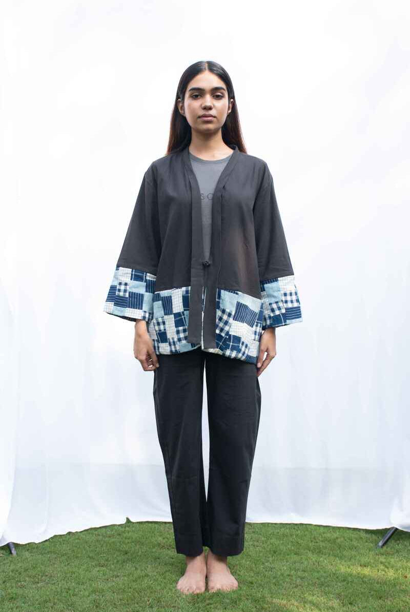 Black Kimono - CiceroniJacketstsaku