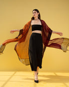 Black Linen Pants - CiceroniPantsPriyanca Khanna