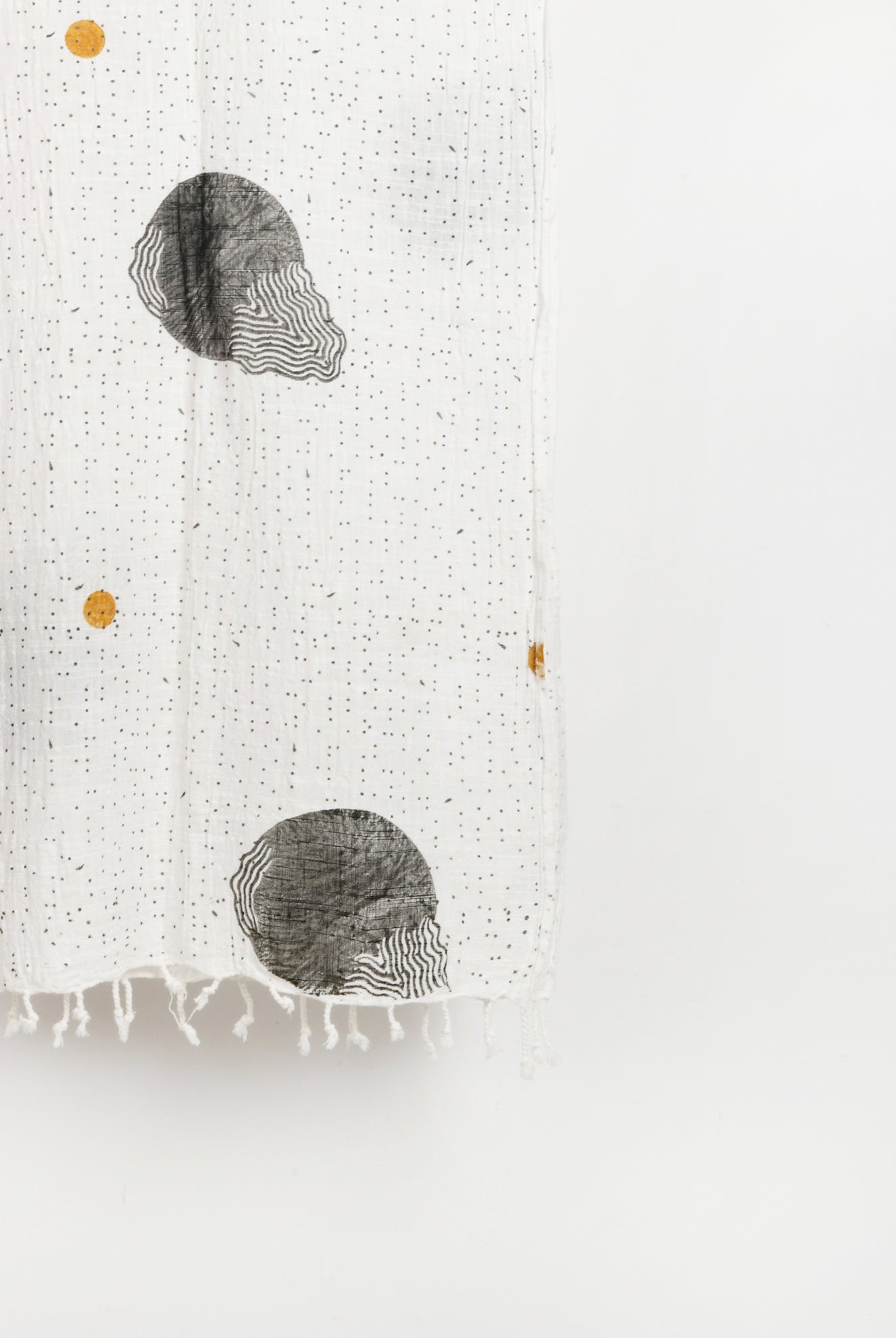 Black Moon Scarf - CiceroniScarfRias Jaipur