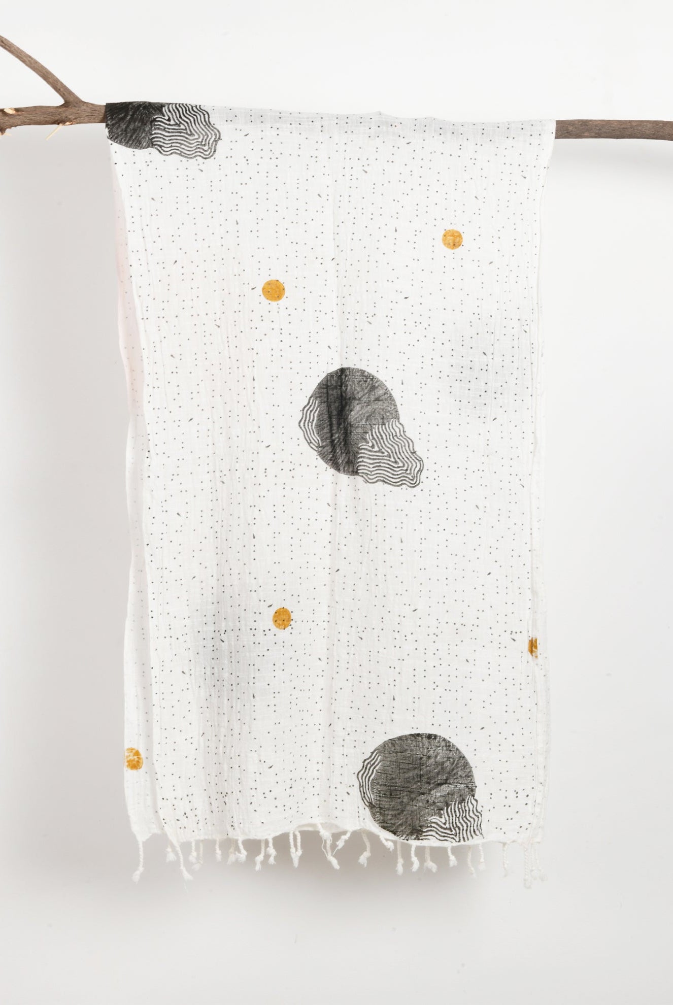 Black Moon Scarf - CiceroniScarfRias Jaipur