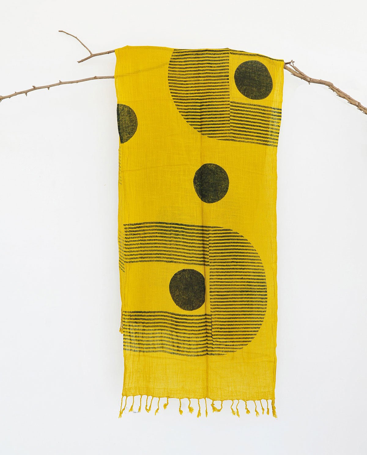 Black Moon Scarf - CiceroniScarfRias Jaipur