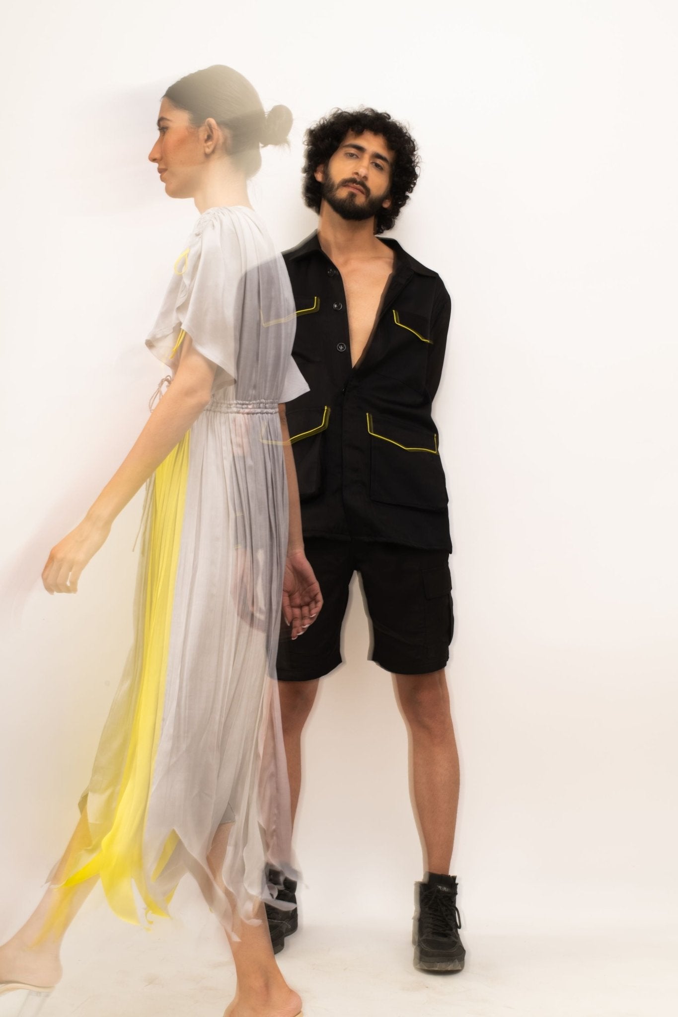 Black-Neon Jacket - CiceroniNeora