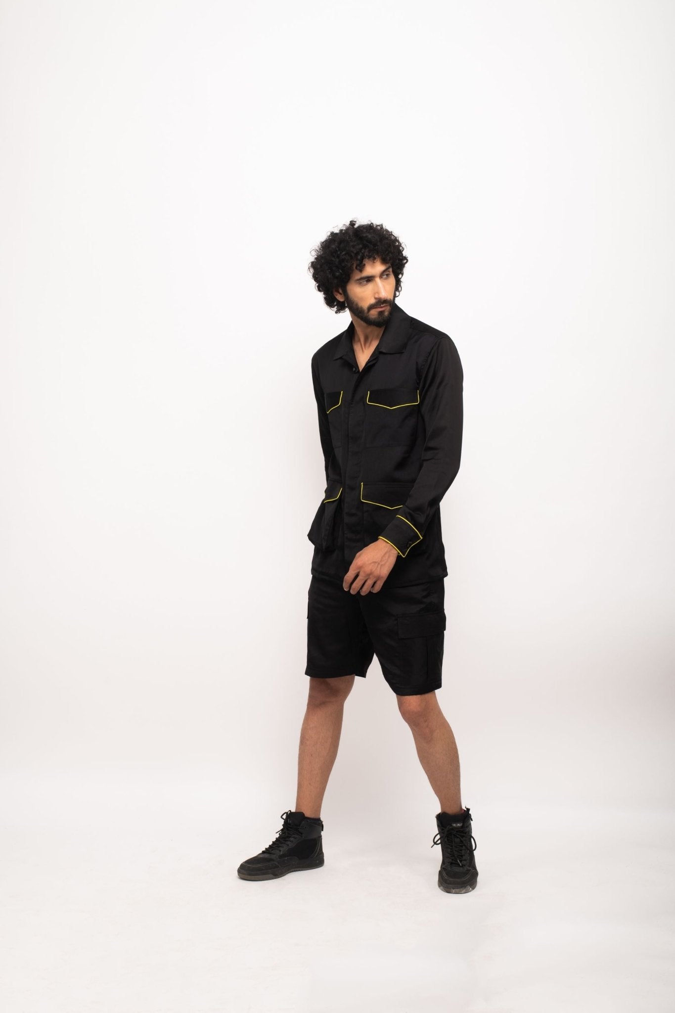 Black-Neon Jacket - CiceroniNeora