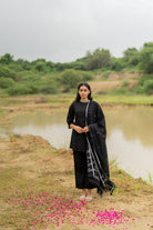 Black Short Kurta with Pants - CiceroniKurta SetMaidaan