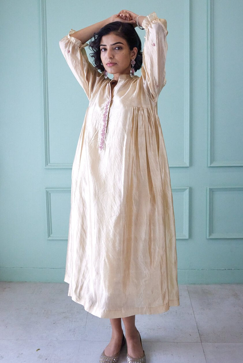 Bloom Gathered Dress - CiceroniDressesAmbrosia