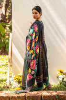 Blooming in Dark Kurta Set - CiceroniKurta SetPrachi Kamat