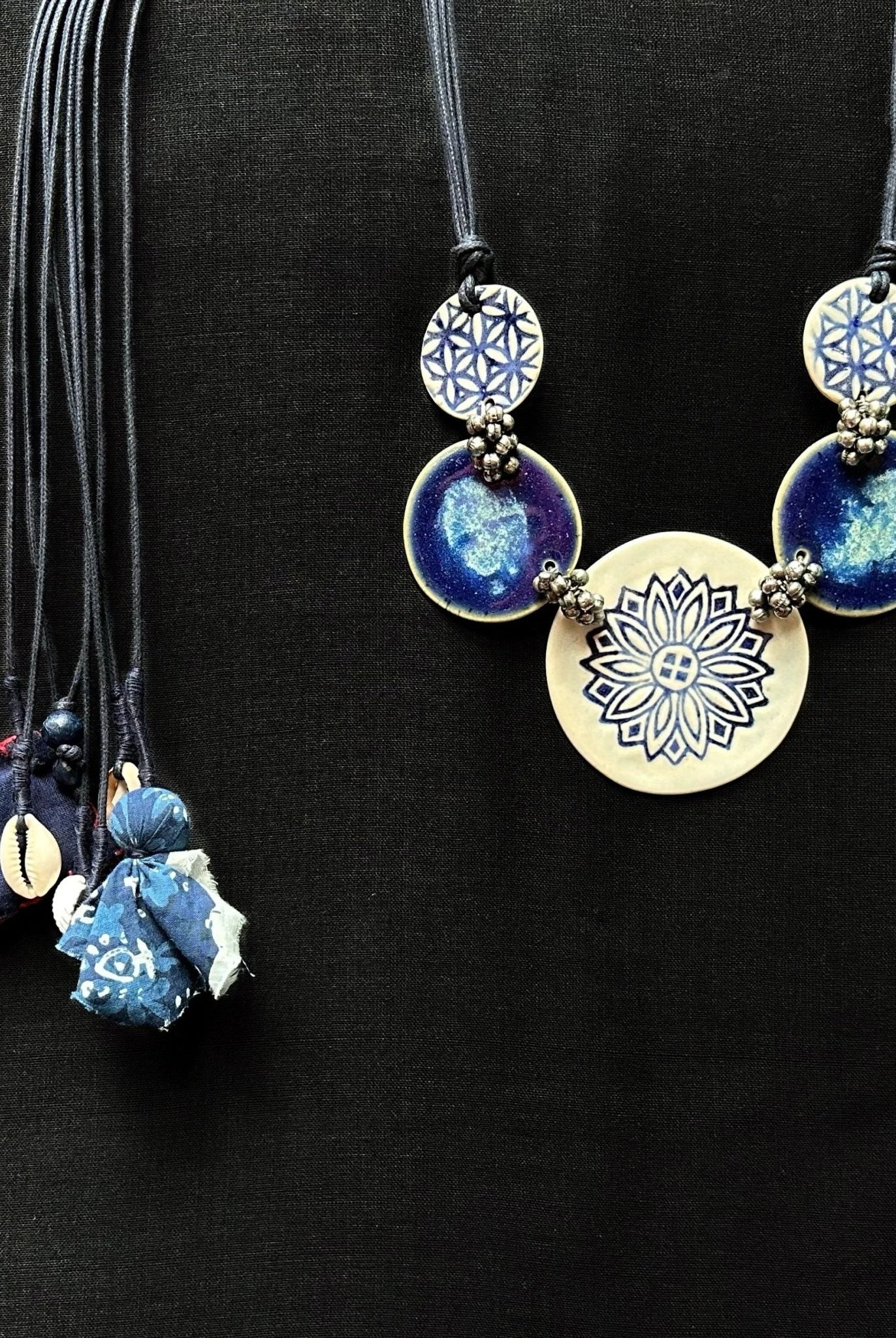 Blue Bliss | Handcrafted Choker - CiceroniChokerChaakmaati