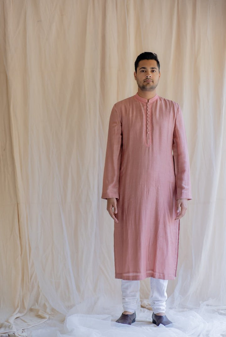 Blush Nawab Kurta - CiceroniNirjara