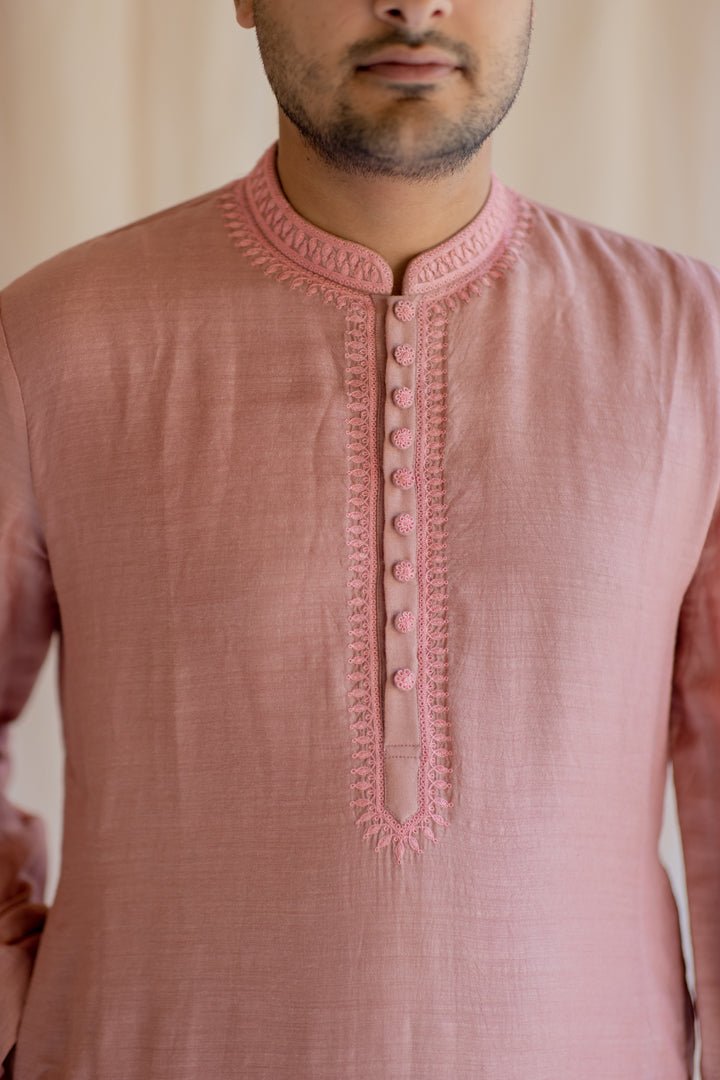 Blush Nawab Kurta - CiceroniNirjara