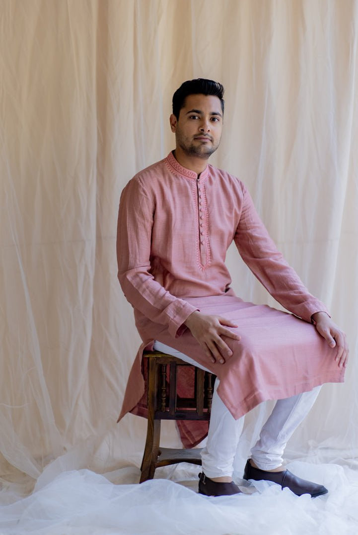 Blush Nawab Kurta - CiceroniNirjara