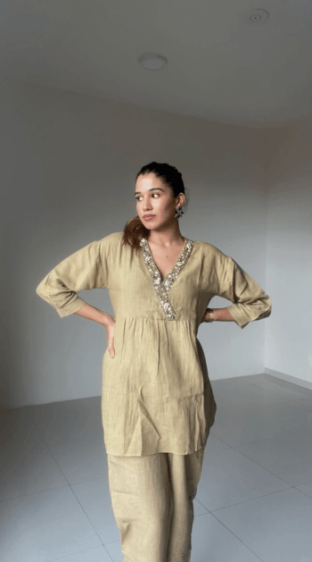 Boho Linen set - CiceroniCo-ord SetLabel Sugar