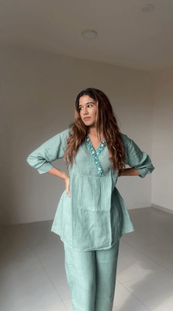 Boho Linen set - CiceroniCo-ord SetLabel Sugar