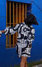 Bora Bora shorts in Ying Yang Print - CiceroniHappi Space