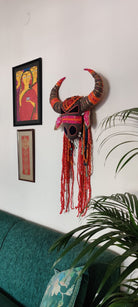 Bos Taurus, The Bull Wall Art - Orange - CiceroniWall ArtD I T I