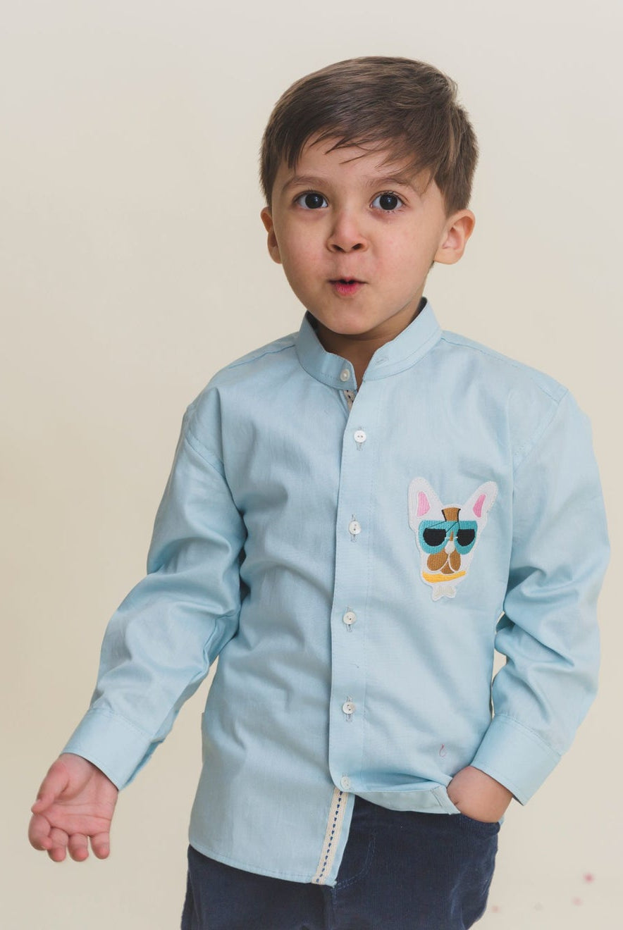 Boys Patch Shirt - CiceroniMr. Brat