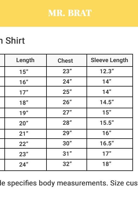 Boys Patch Shirt - CiceroniMr. Brat