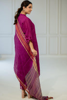 Burgundy Bliss Kurta Set - CiceroniKurta SetSilai Studio