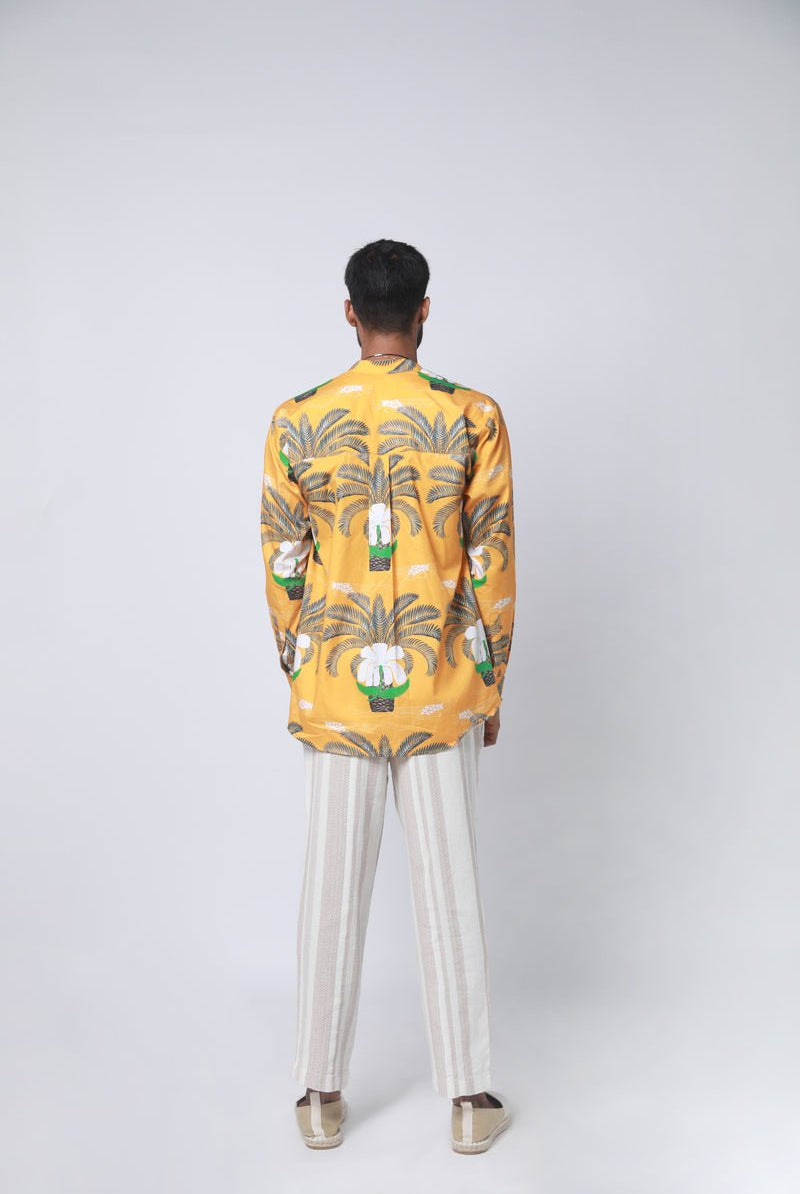 Burrawang Stand Collar Shirt - CiceroniShirtsEkastories