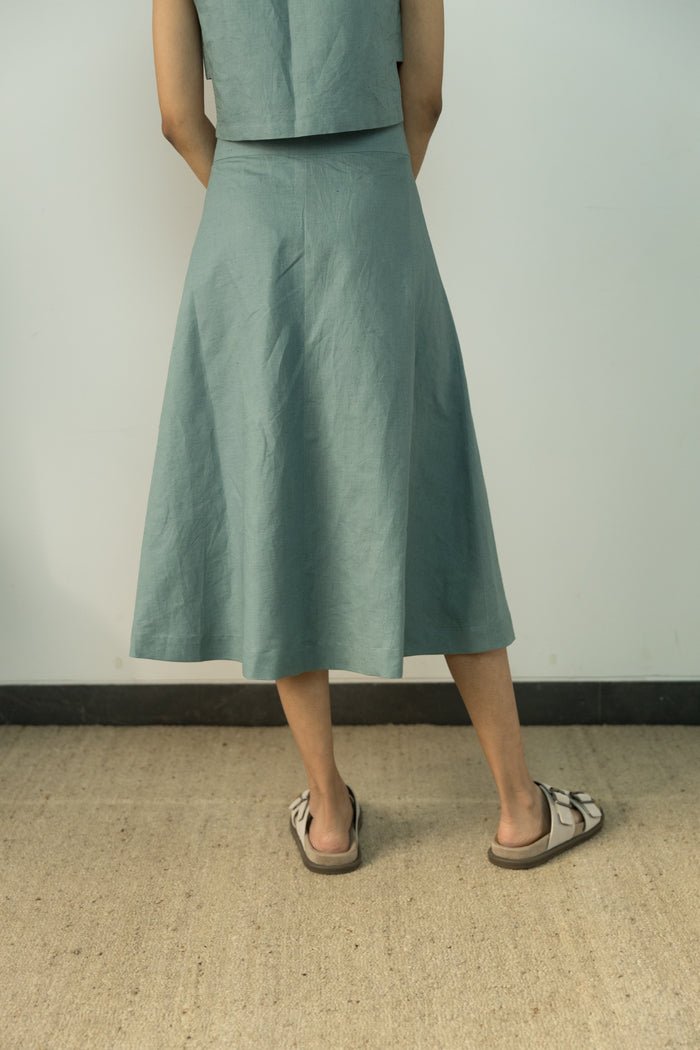 Button-Down Midi Skirt - CiceroniSkirtsAnushé Pirani