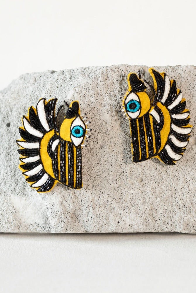 Buzy Bee - CiceroniEarringsKrutiArts