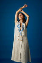 Call of the Pharaohs Blazer Dress - CiceroniDressesArtbeats by Keerthana