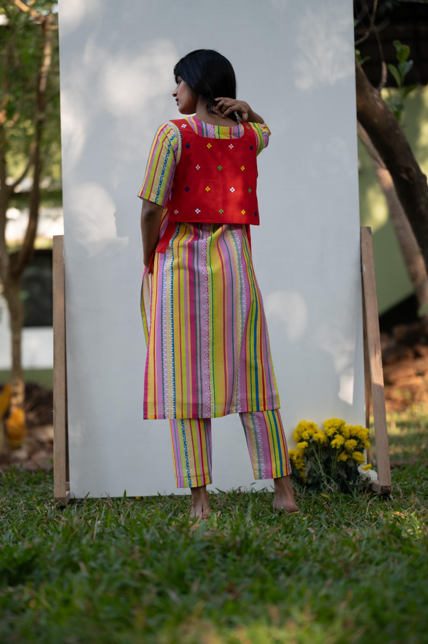 Candy Lane Kurta Set - CiceroniKurta SetPrachi Kamat