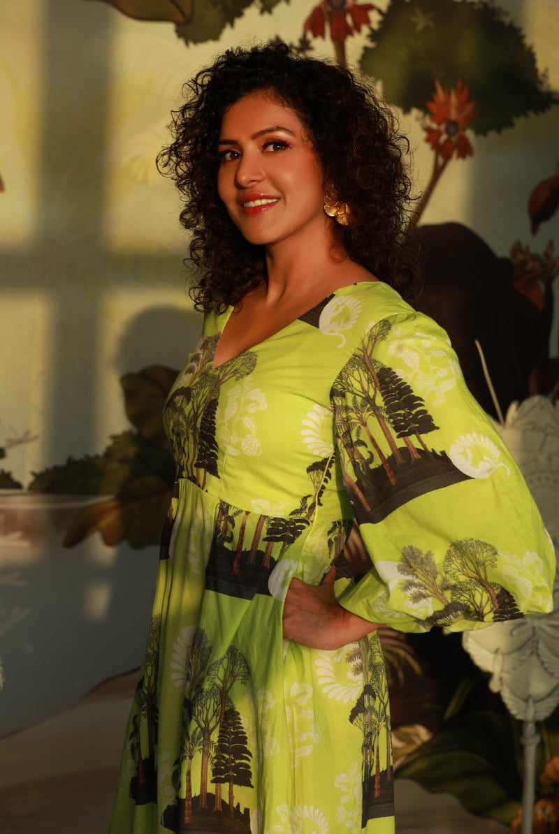 Carbonic Forest Dress - CiceroniDressesEkastories