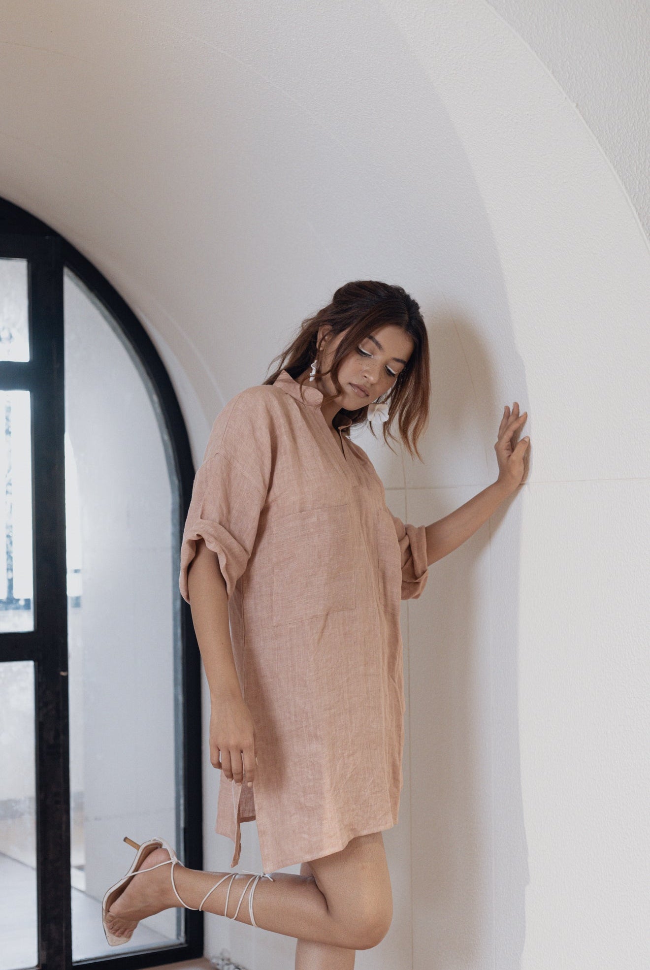 Carefree Front Pocket Mini Dress - CiceroniThoughts Into Things