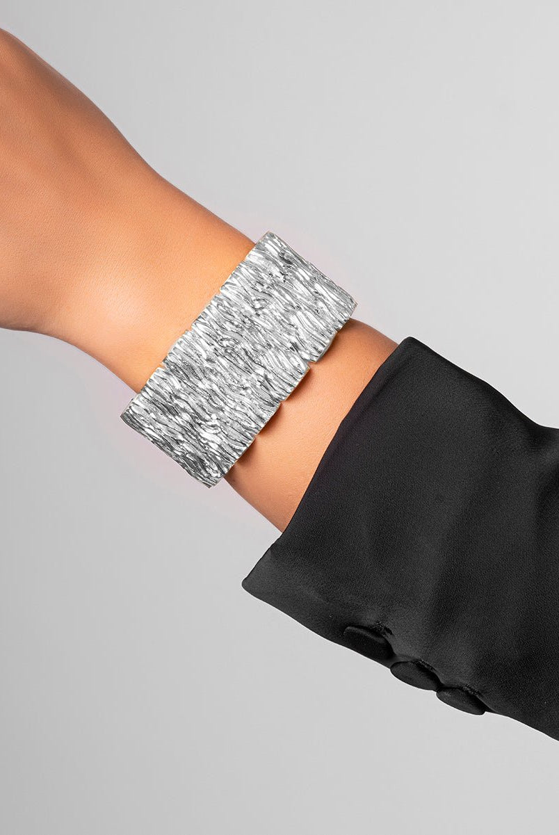 Cedar Bracelet - Silver Tone - CiceroniBraceletsEquiivalence