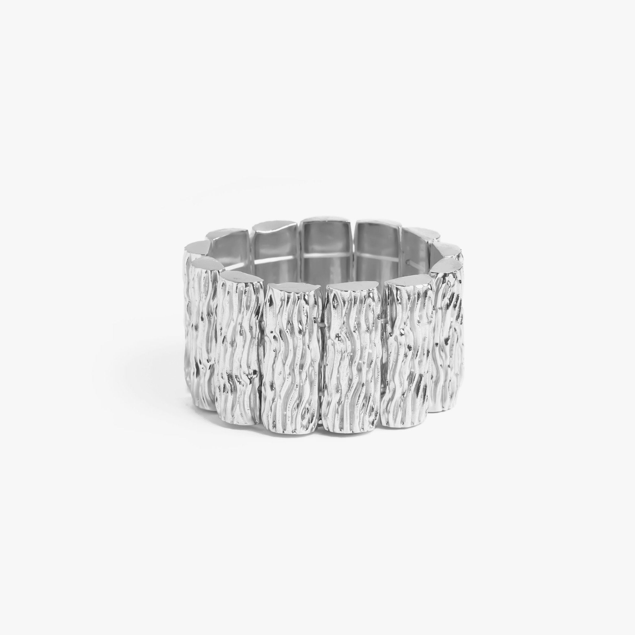 Cedar Bracelet - Silver Tone - CiceroniBraceletsEquiivalence