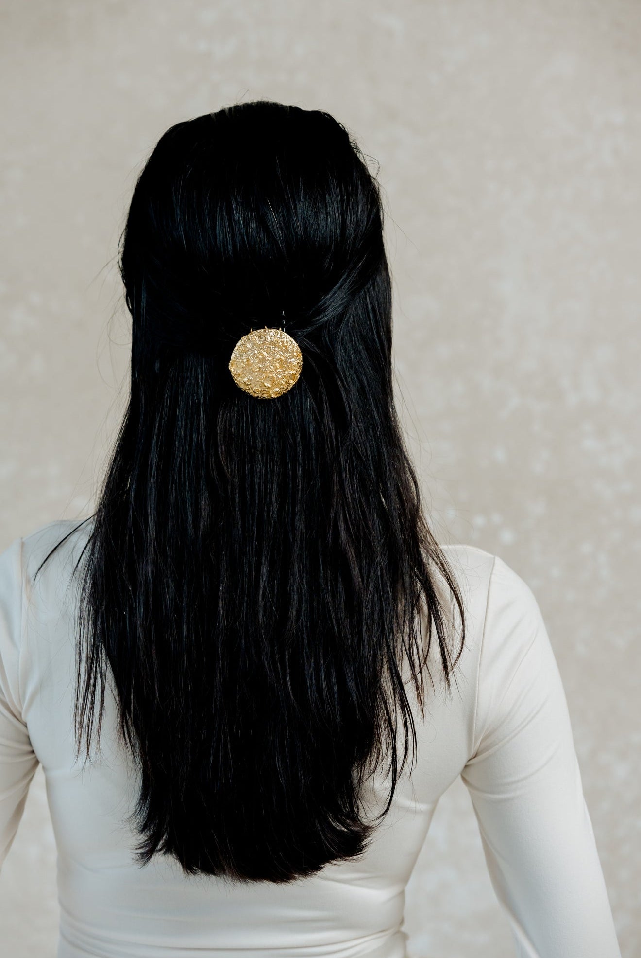 Chaand Hair Pin - Golden - CiceroniAarjavee