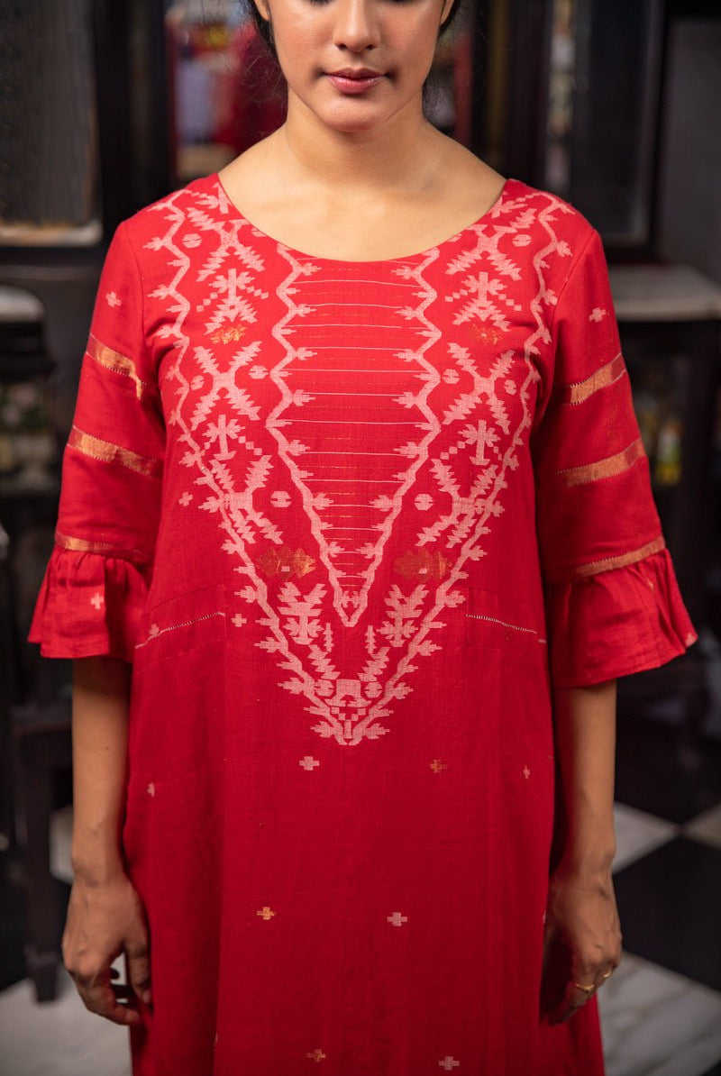 Chakra - Back Smock Dress - CiceroniDressesBhomra