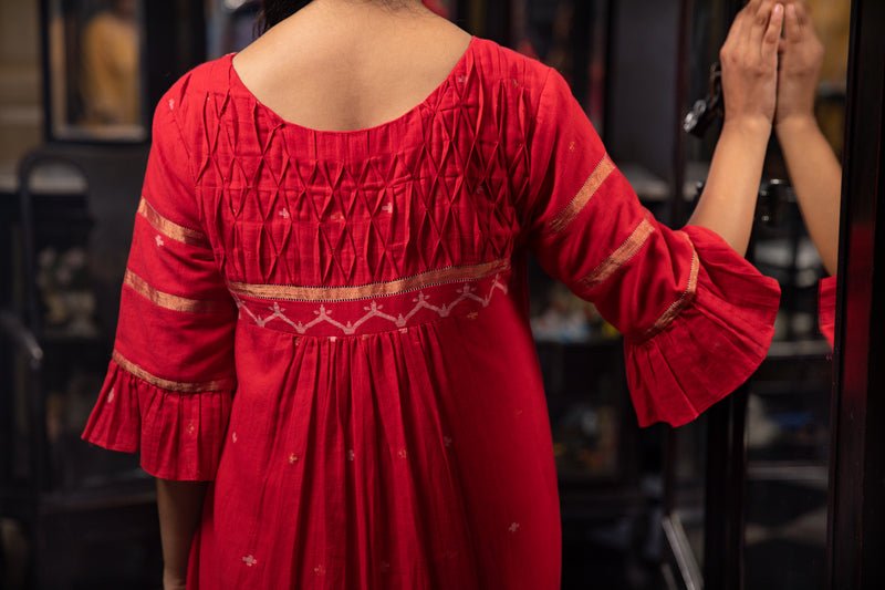 Chakra - Back Smock Dress - CiceroniDressesBhomra