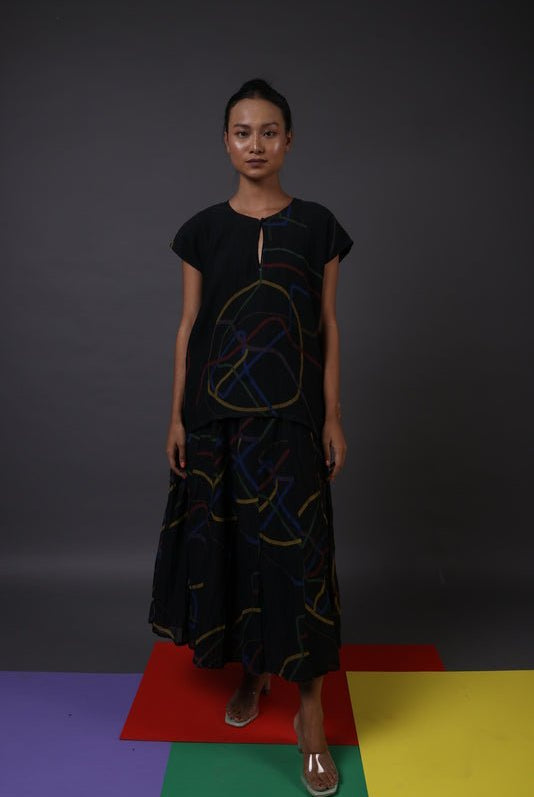 Chanderi TRK Skirt - CiceroniSkirtsHouse of Amoda
