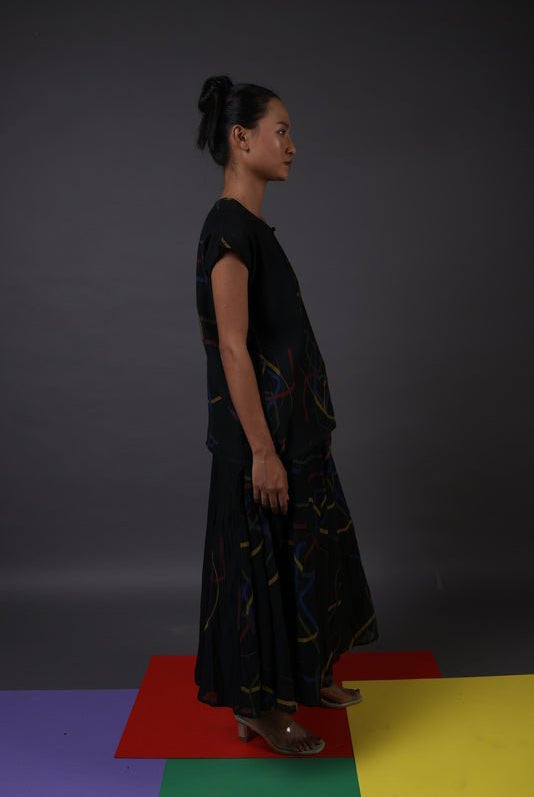 Chanderi TRK Skirt - CiceroniSkirtsHouse of Amoda
